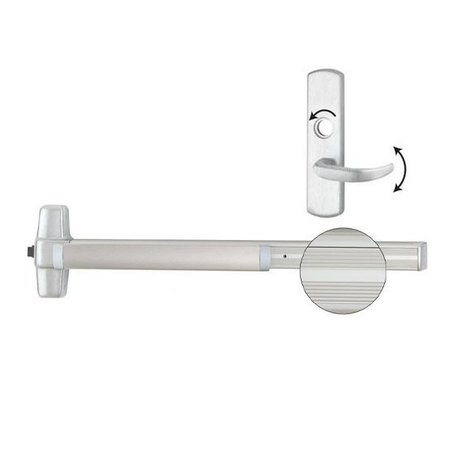 VON DUPRIN VonDuprin: Rim Exit Device, with Classroom Lever Trim, Aluminum VNDP-99L-17-3-US28-LHR